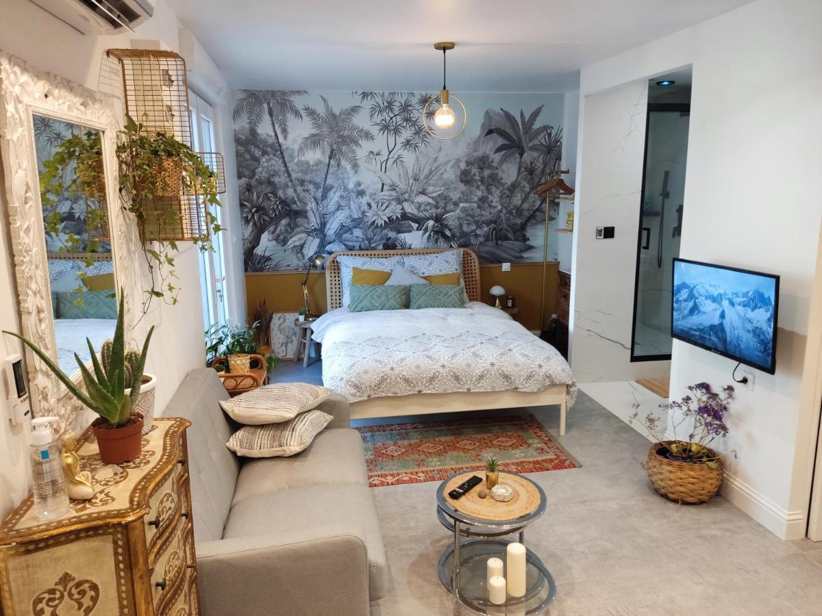 Superbe appartement avec jacuzzi avec jardin privé Lyon Extérieur photo